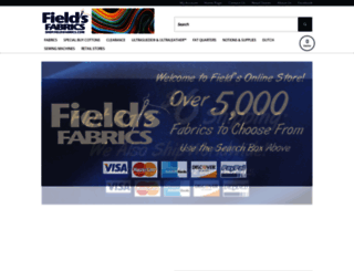 shop.fieldsfabrics.com screenshot