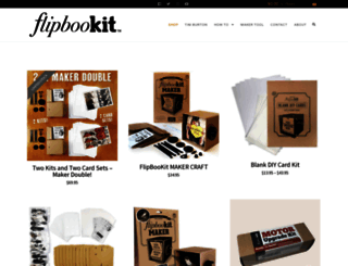 shop.flipbookit.com screenshot