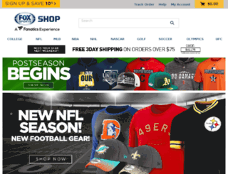 shop.foxsports.com screenshot