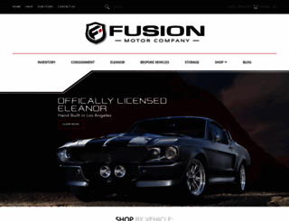 shop.fusionmotorco.com screenshot