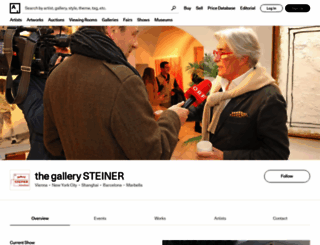 shop.gallery-steiner.com screenshot
