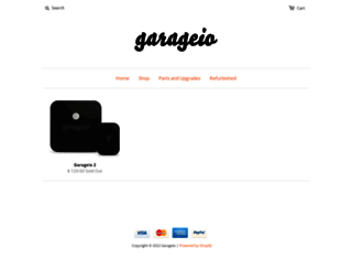 shop.garageio.com screenshot