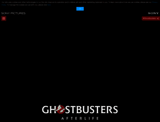 shop.ghostbusters30th.com screenshot