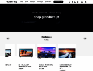 shop.glandrive.pt screenshot