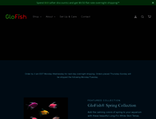shop.glofish.com screenshot