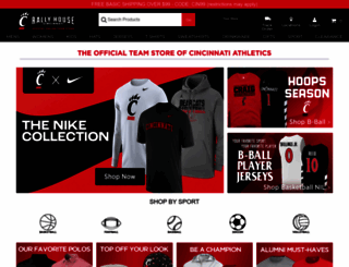 shop.gobearcats.com screenshot