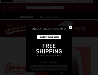 shop.gostanford.com screenshot