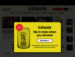shop.gothamist.com screenshot