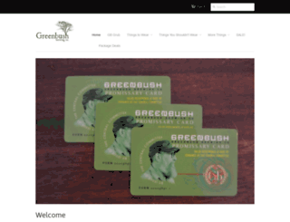 shop.greenbushbrewing.com screenshot