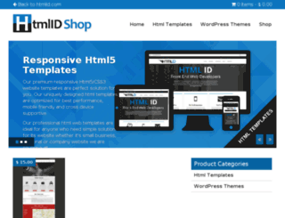 shop.htmlid.com screenshot