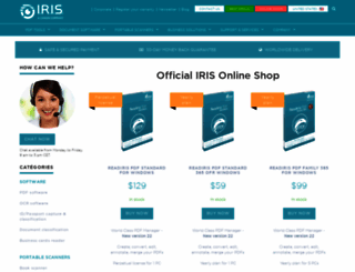 shop.irislink.com screenshot