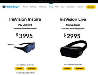 shop.irisvision.com screenshot