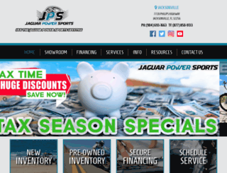 shop.jaguarpowersports.com screenshot