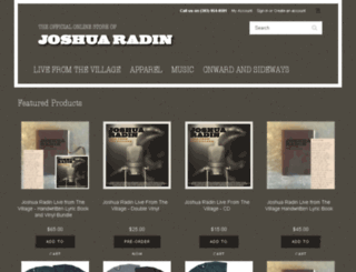 shop.joshuaradin.com screenshot