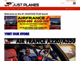 shop.justplanes.com screenshot