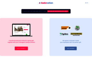 shop.kadonation.com screenshot