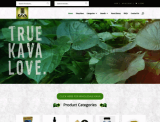 shop.kava.com screenshot