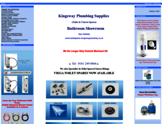 shop.kingswayplumbing.co.uk screenshot