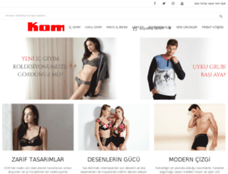 shop.kom.com.tr screenshot