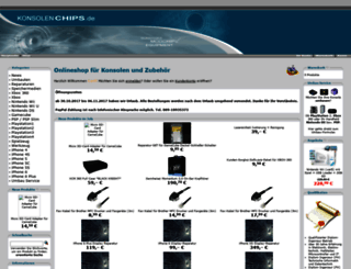 shop.konsolenchips.de screenshot
