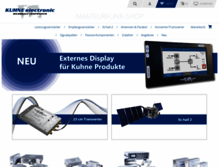 shop.kuhne-electronic.de screenshot