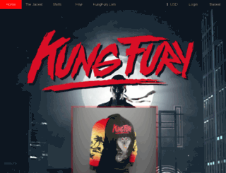 shop.kungfury.com screenshot