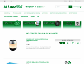 shop.landlite.eu screenshot