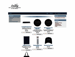 shop.leadingre.com screenshot