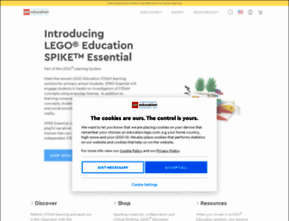 shop.legoeducation.com screenshot