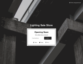 shop.lightingsale.com screenshot