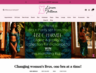 shop.lineaintima.com screenshot