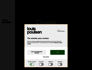 shop.louispoulsen.no screenshot