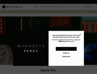 shop.magnoliahomes.net screenshot