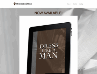 shop.masculine-style.com screenshot
