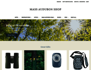 shop.massaudubon.org screenshot