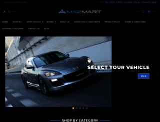 shop.mazmart.com screenshot