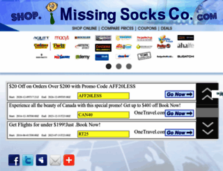 shop.missingsocksco.com screenshot