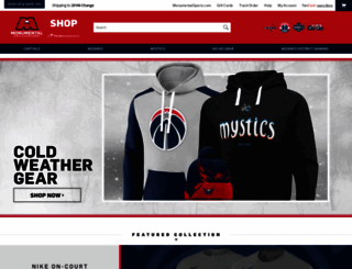 shop.monumentalsportsnetwork.com screenshot