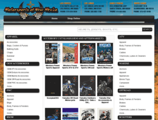 shop.motorsportsofnewmexico.com screenshot