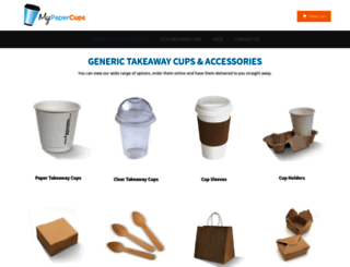 shop.mypapercups.com.au screenshot