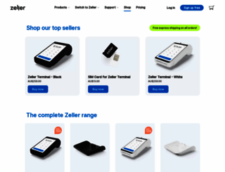 shop.myzeller.com screenshot