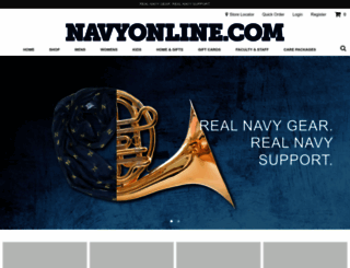 shop.navyonline.com screenshot
