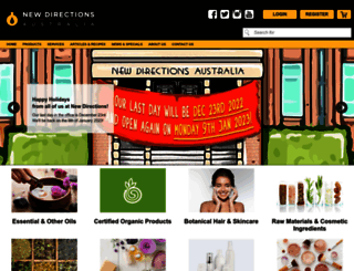 shop.newdirections.com.au screenshot
