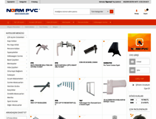 shop.normpvc.com screenshot