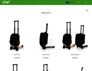 shop.olaf-scooter.com screenshot