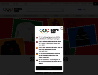 shop.olympics.com screenshot