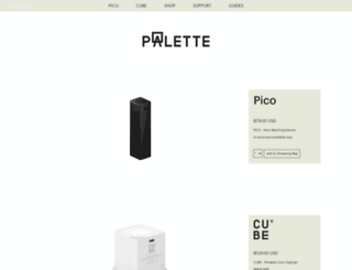 shop.palette.com screenshot