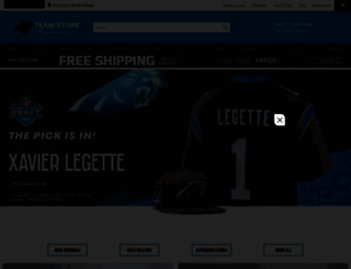 shop.panthers.com screenshot