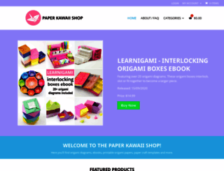 shop.paperkawaii.com screenshot