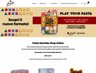 shop.pastagarofalo.it screenshot